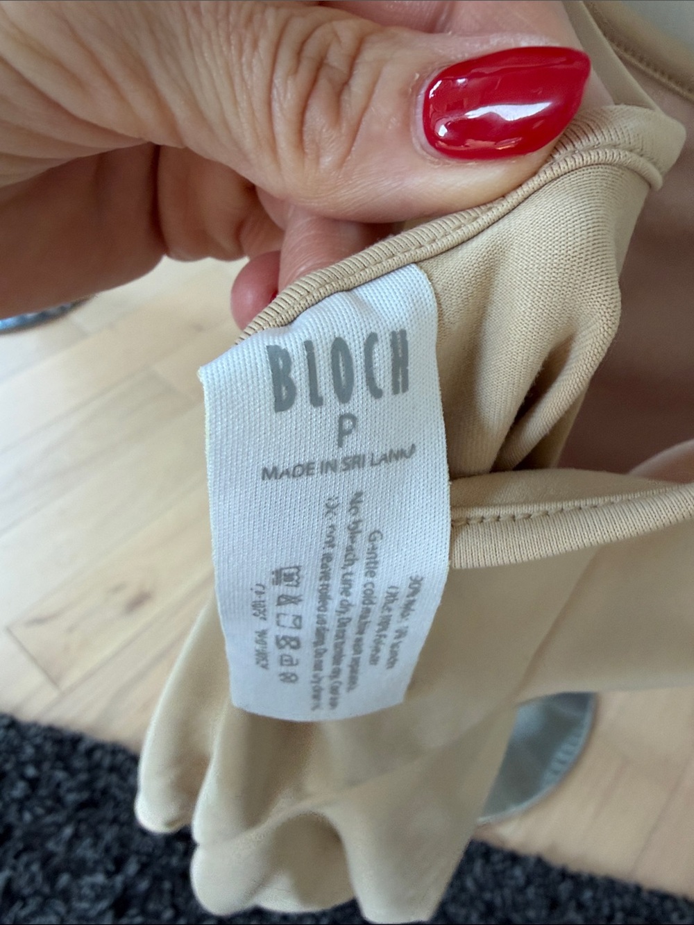 Bloch Nude Beige Leotard - Picture 3 of 3